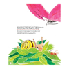 webwinkel vlinder en slak prent slak tussen bladeren  300 x 300 px)